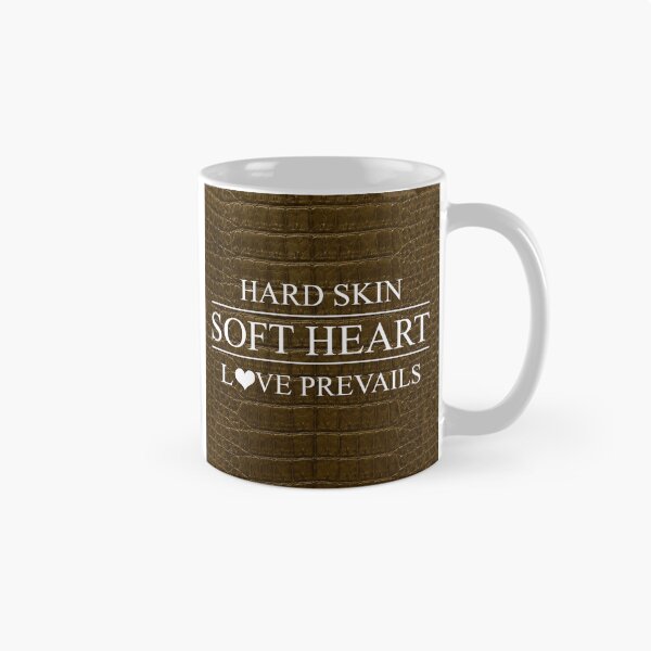 Item preview, Hard Skin, Soft Heart – Love Prevails Inspirational Quote designed and sold by NaphDesigns.