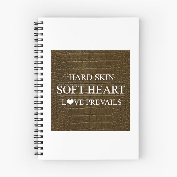 Item preview, Hard Skin, Soft Heart – Love Prevails Inspirational Quote designed and sold by NaphDesigns.