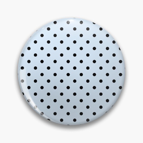 Item preview, Polka Dots Ice Blue and Black Pattern designed and sold by kierkegaard.