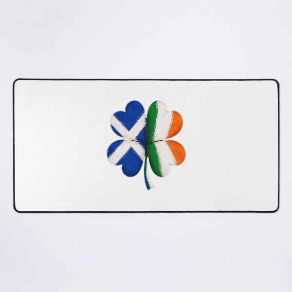 Item preview, Scotland x Ireland Four Leaf Clover designed and sold by TMTD Productions.