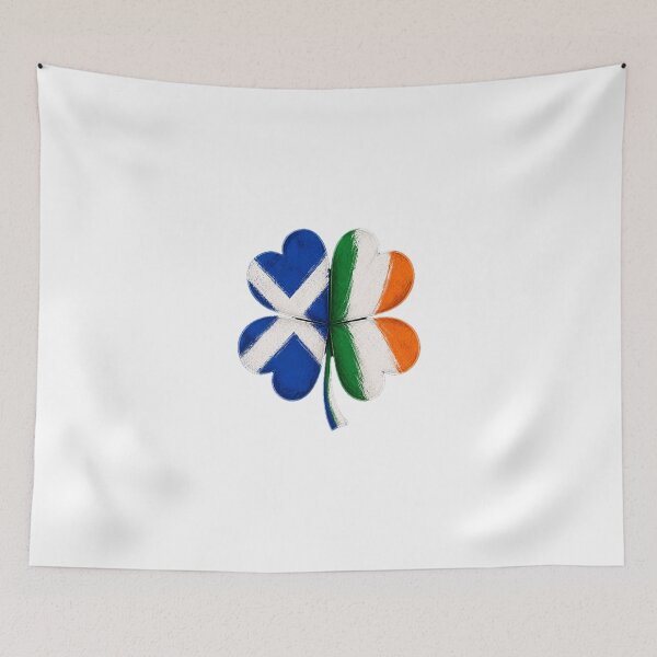 Item preview, Scotland x Ireland Four Leaf Clover designed and sold by TMTD Productions.