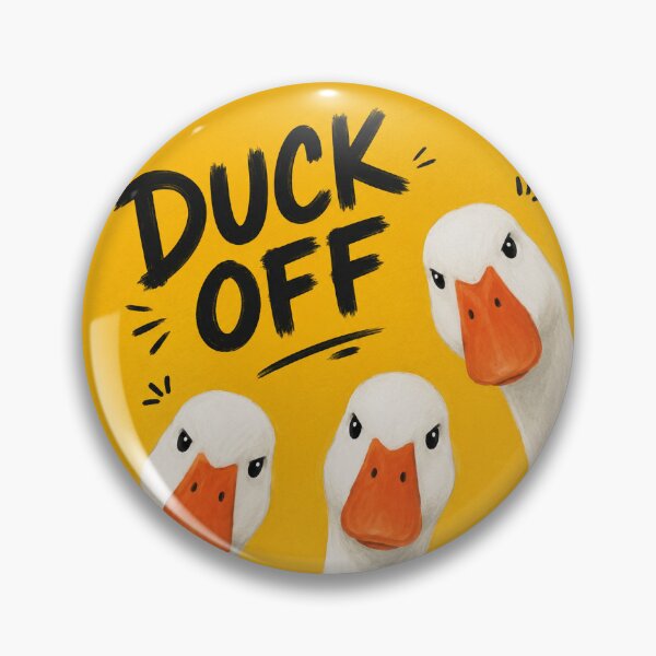 Artikelvorschau, Ente weg! Lustige wütende Enten – Vintage-Humor-Kunst entworfen und verkauft von ravuh.