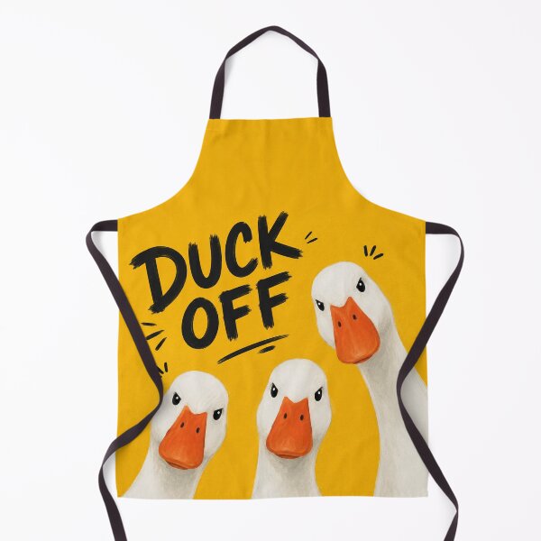 Item preview, Duck Off Funny Angry Ducks Vintage Humor Art designed and sold by ravuh.