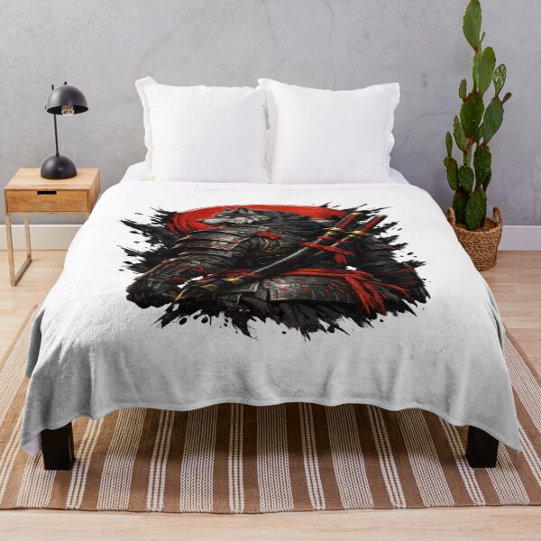 Item preview, Ronin Wolf Under Blood Moon designed and sold by Dresut.