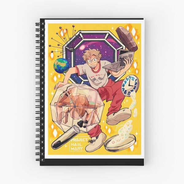 Item preview, Project Hail Mary Fan Art Poster | Ryland Grace & Rocky designed and sold by martirush.