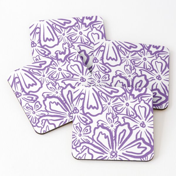 Item preview, Purple Flowers designed and sold by hailimariestudios.