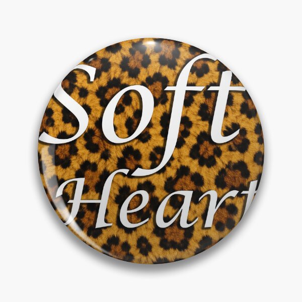 Item preview, Soft Heart – Leopard Print Inspirational Design designed and sold by NaphDesigns.