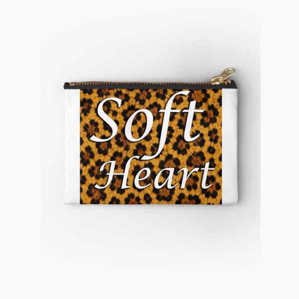 Item preview, Soft Heart – Leopard Print Inspirational Design designed and sold by NaphDesigns.