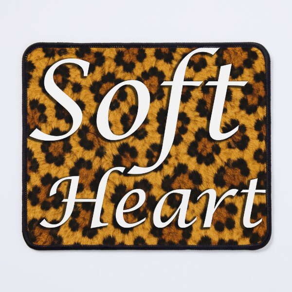 Item preview, Soft Heart – Leopard Print Inspirational Design designed and sold by NaphDesigns.