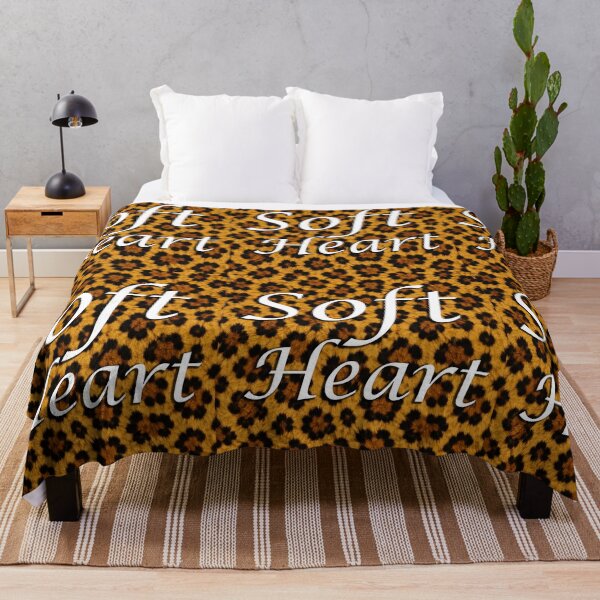 Item preview, Soft Heart – Leopard Print Inspirational Design designed and sold by NaphDesigns.