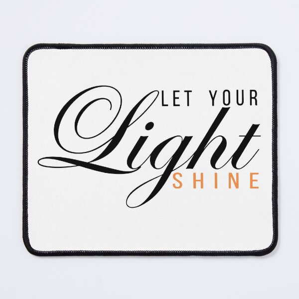 Item preview, Let Your Light Shine – Shine for Jesus Christian Quote designed and sold by Verse & Vibes.