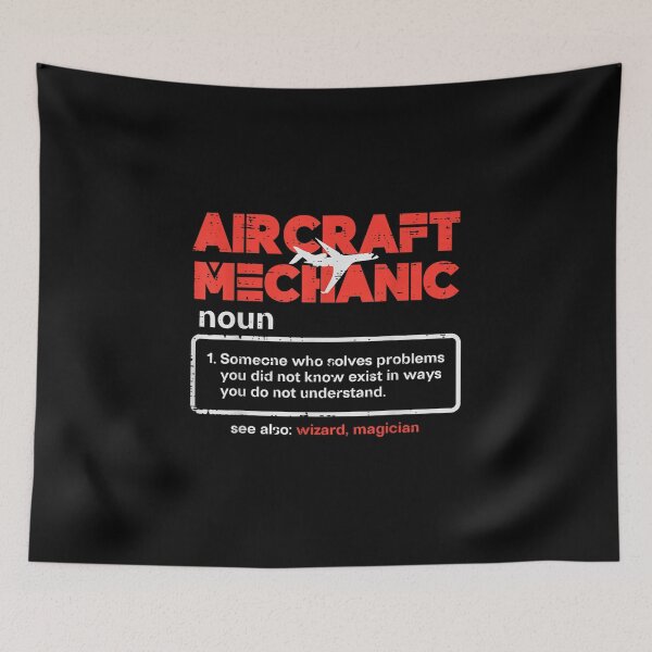 Item preview, Aircraft Mechanic Definition designed and sold by goombi-creative.