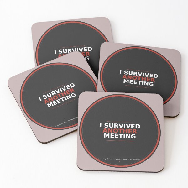 Item preview, Meeting Crimes — Workplace Humour Gift designed and sold by Meeting Crimes.