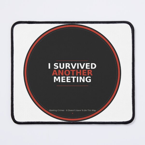 Item preview, Meeting Crimes — Workplace Humour Gift designed and sold by Meeting Crimes.