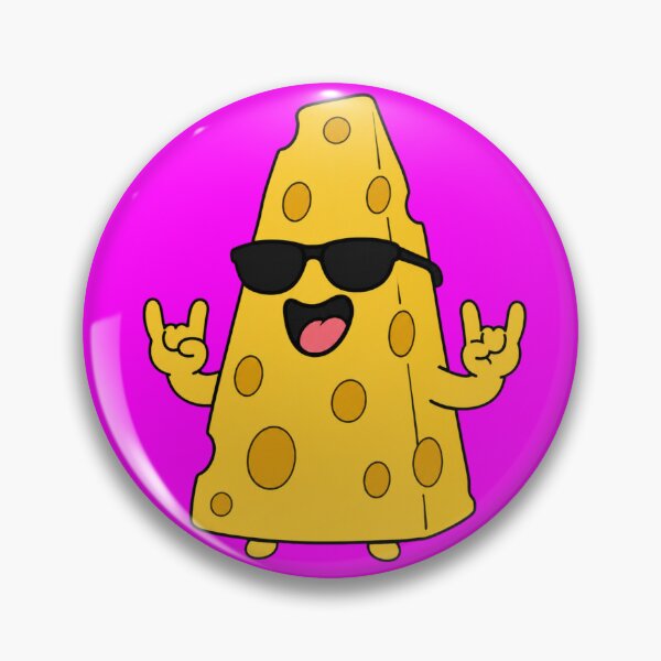 Item preview,  Cool Rock On Cheese Character With Sunglasses designed and sold by bosamji.