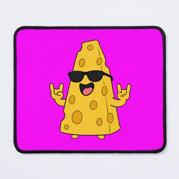 Item preview, Cool Rock On Cheese Character With Sunglasses designed and sold by bosamji.