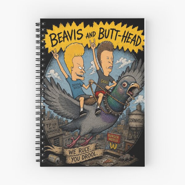 Item preview, Beavis & Butthead designed and sold by TMTD Productions.