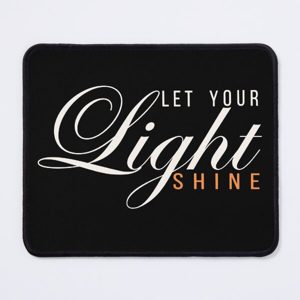 Item preview, Let Your Light Shine – Shine for Jesus Christian Quote designed and sold by Verse & Vibes.