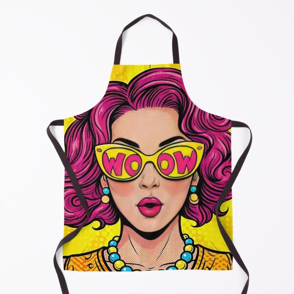 Item preview, Retro Radiance: Pink-Haired Pop Art Icon designed and sold by MakarenaCreate.