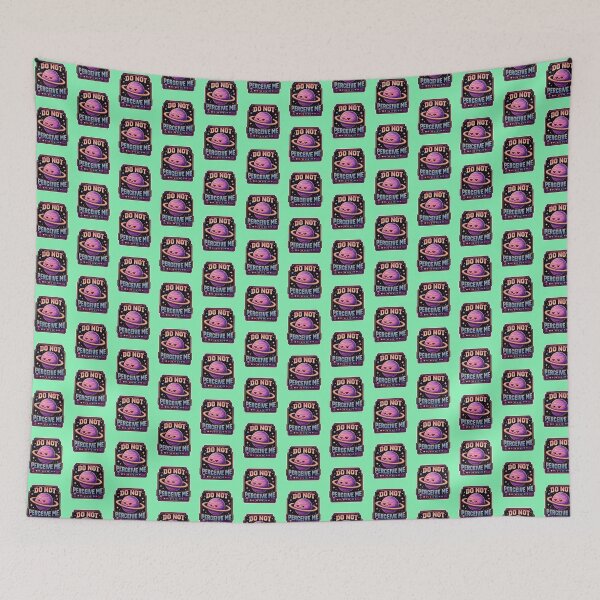 Item preview, The future is female Do Not Perceive Me designed and sold by logicfun.