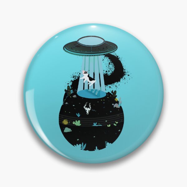 Item preview, UFOh no - Blue designed and sold by K-lyArt.