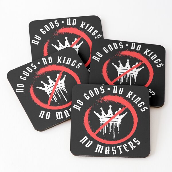 Item preview, No Gods, No Kings, No Masters designed and sold by Bugsy's Kingpin Designs.