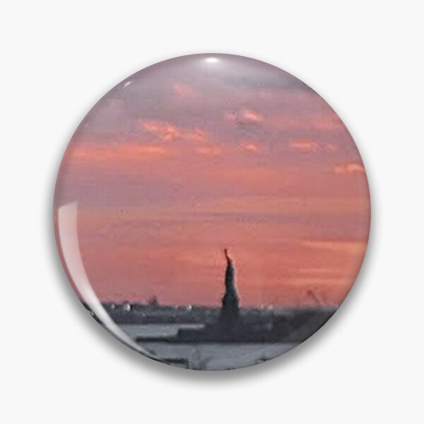 Item preview, Statue of Liberty Sunset designed and sold by Curious Echo Photography.