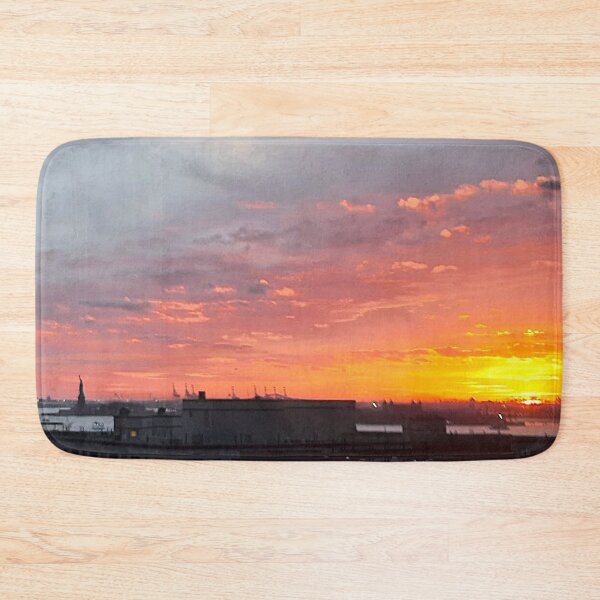 Item preview, Statue of Liberty Sunset designed and sold by Curious Echo Photography.
