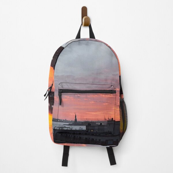 Item preview, Statue of Liberty Sunset designed and sold by Curious Echo.