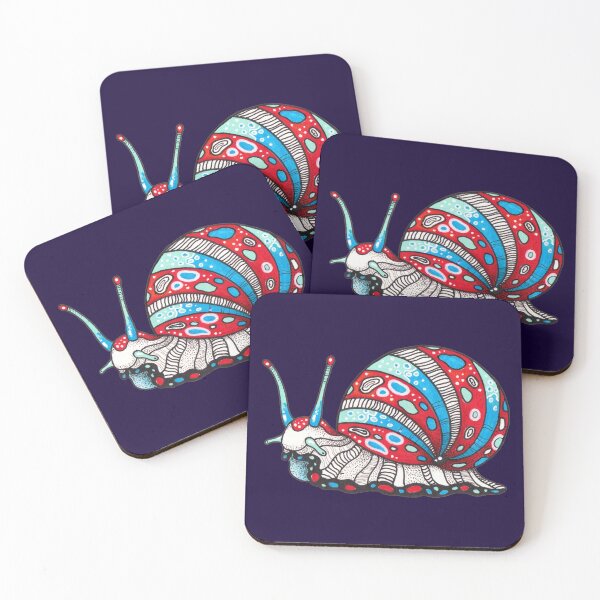 Item preview, Rainbow Snail 12 designed and sold by wonderikart.