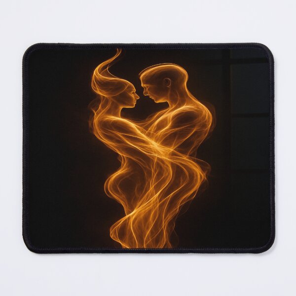 Item preview, Twin Flames: Eternal Amber Embrace designed and sold by MakarenaCreate.