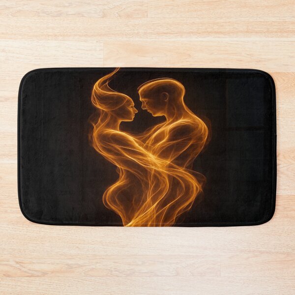 Item preview, Twin Flames: Eternal Amber Embrace designed and sold by MakarenaCreate.