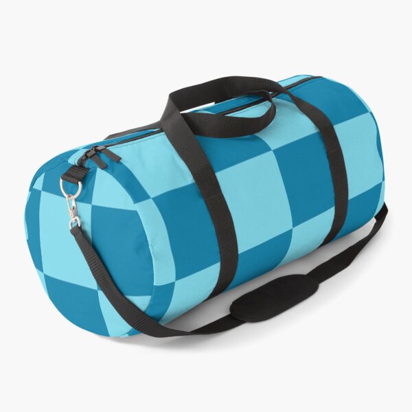 Item preview, CG blue & sky blue checkered designed and sold by Mint + Midnight.