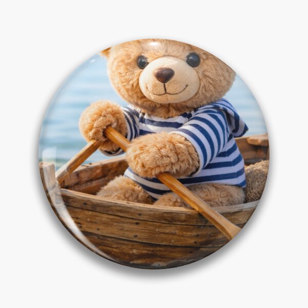 Item preview, Teddy on a boat designed and sold by ZippyVibes81.