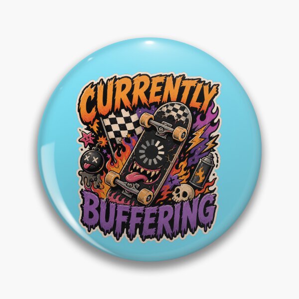 Item preview, FLAVOR TOWN USA GUY Currently Buffering designed and sold by logicfun.