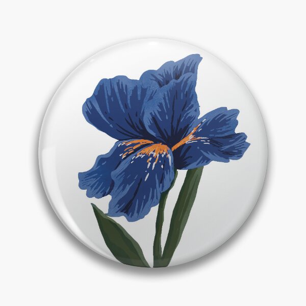 Item preview, Blue Iris Flower designed and sold by hmaire32.