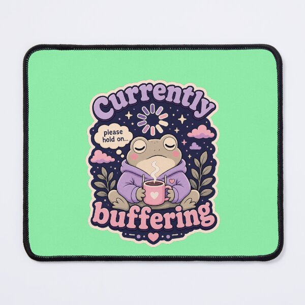 Item preview, drink some water you Currently Buffering designed and sold by logicfun.