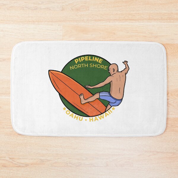 Item preview, Pipeline Oahu Hawaii North Shore Retro Travel Surf designed and sold by shopdiego.