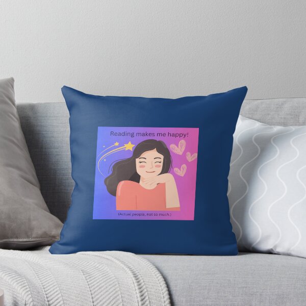 Item preview, Reading = happy! designed and sold by Mayday Designs.