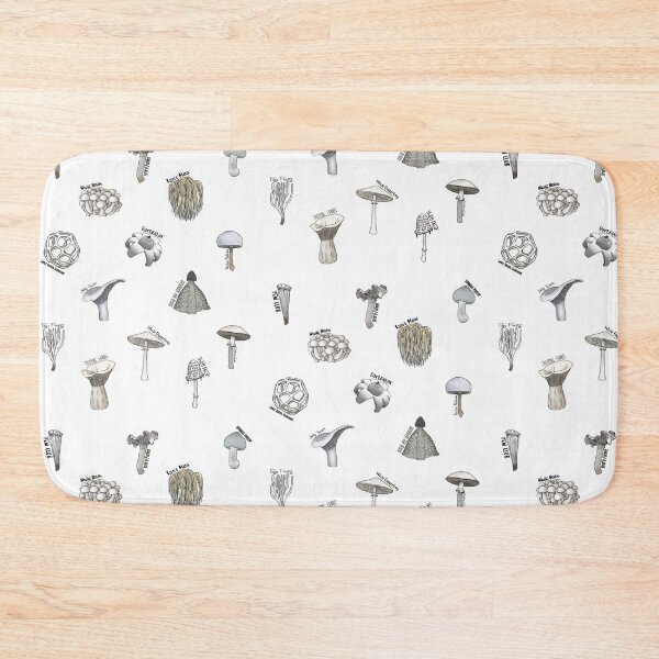 Item preview, White Mushrooms designed and sold by paperandp!xels.