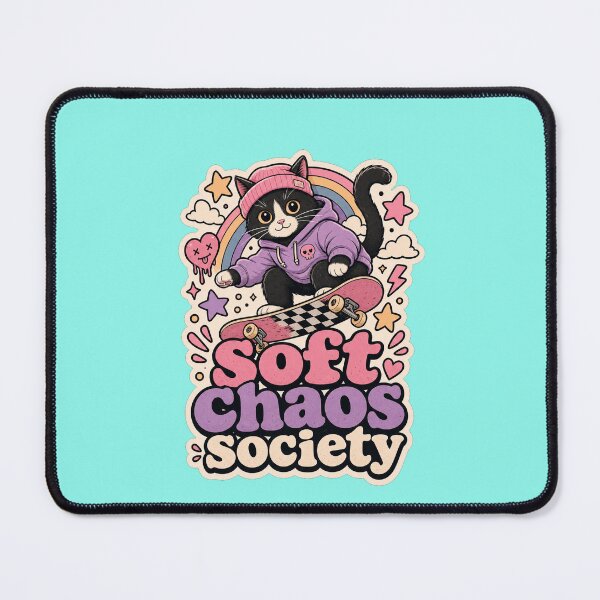 Item preview, Curious Black Lab Puppy Soft Chaos Society designed and sold by logicfun.
