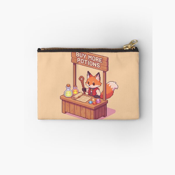 Item preview, Potion Seller Fox Pixel Art designed and sold by PotionPixelArt.