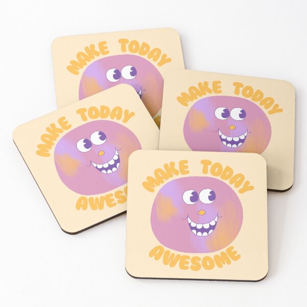 Item preview, Make Today Awesome, Happy Face designed and sold by yellowflowerhut.