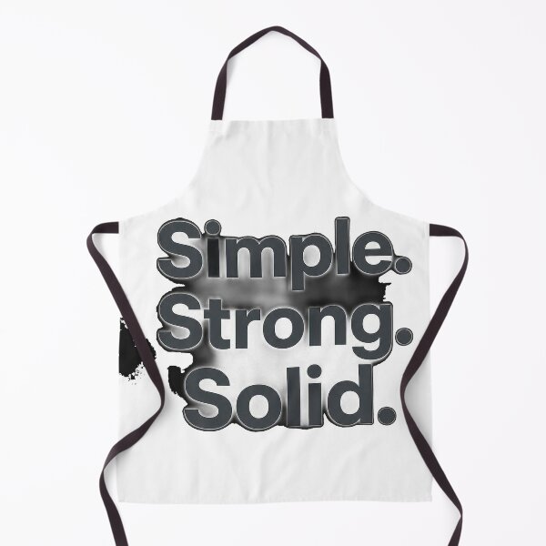 Item preview, Simple Strong Solid - Minimalist Motivation Quote designed and sold by Printoria365.