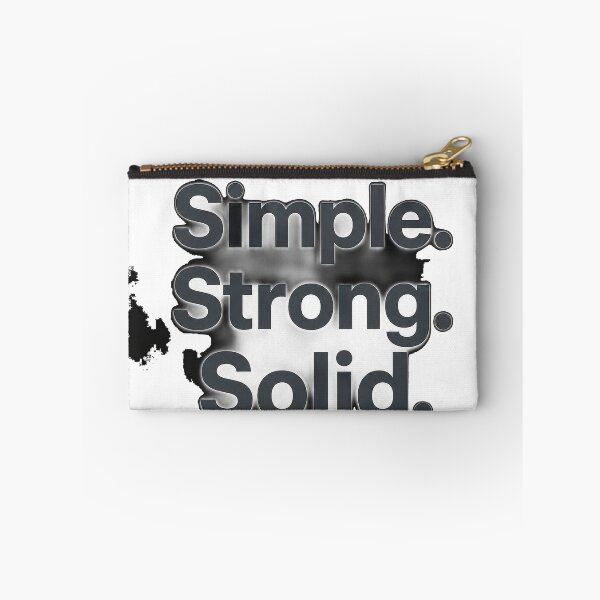 Item preview, Simple Strong Solid - Minimalist Motivation Quote designed and sold by Printoria365.