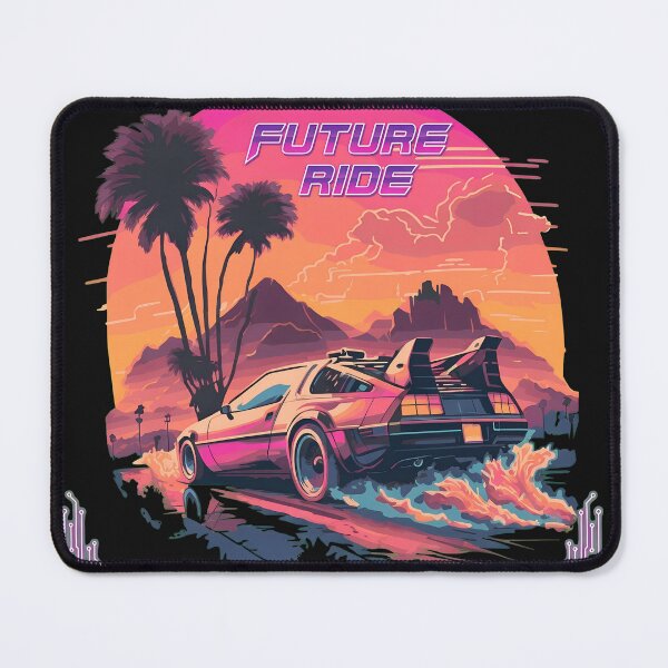 Item preview, Neon Sunset Outrun Car Driving designed and sold by ActuallyVen.