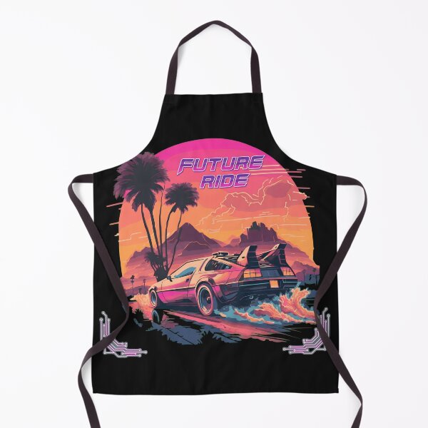 Item preview, Neon Sunset Outrun Car Driving designed and sold by ActuallyVen.