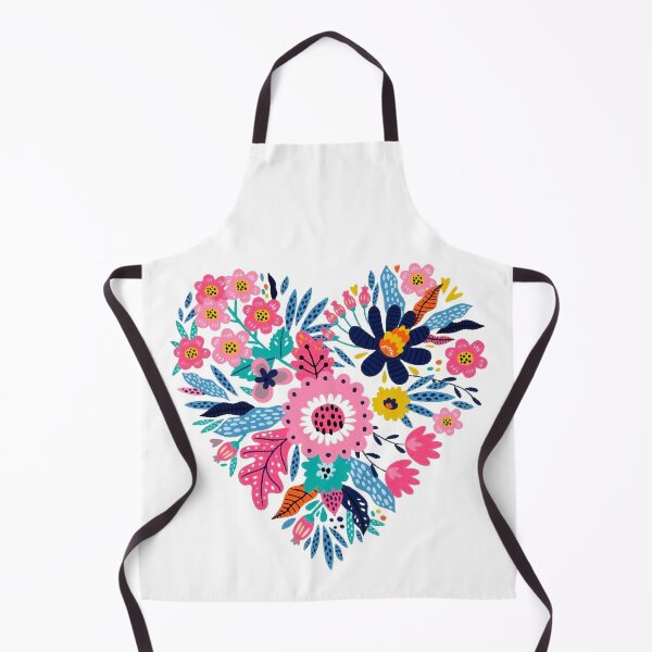 Item preview, Retro Flower Heart designed and sold by ViaARTfactory.