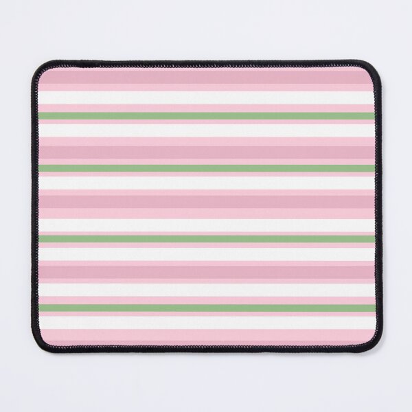 Item preview, Pink White and Green Stripe Pattern designed and sold by kindacute-shop.