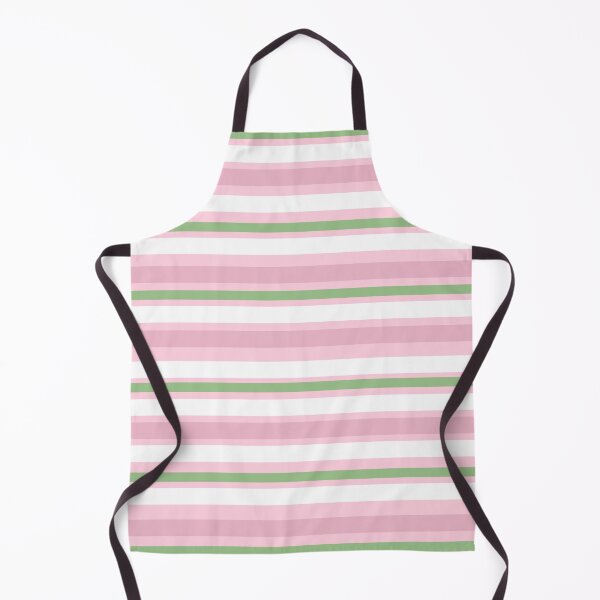 Item preview, Pink White and Green Stripe Pattern designed and sold by kindacute-shop.